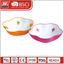 Colorful salad plastic bowl A